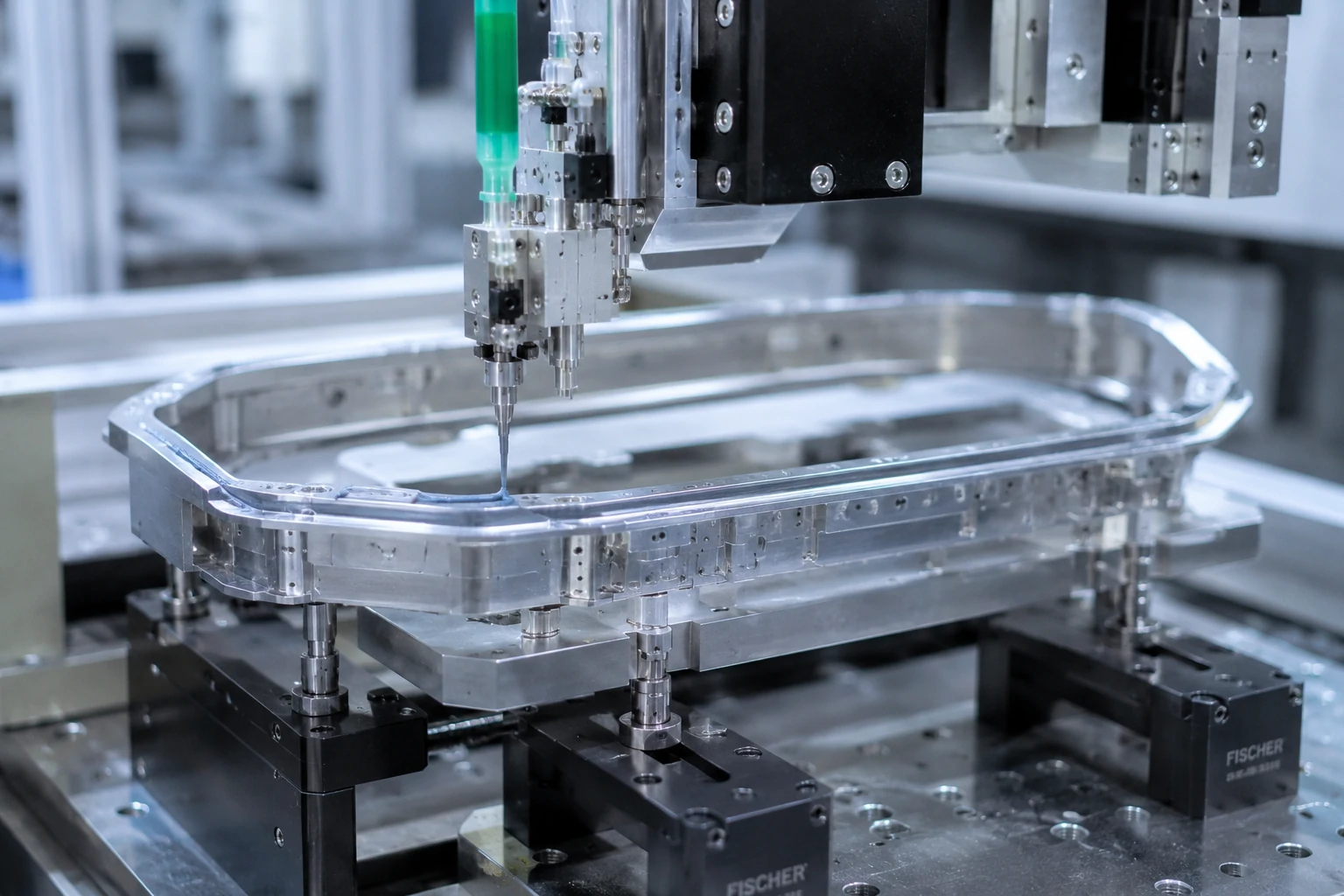 Aerospace precision tooling and dispensing components